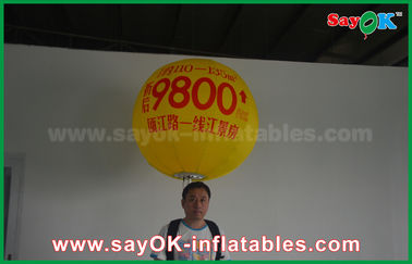Bong bóng ba lô bơm hơi 1,5m Quảng cáo bóng bay có in bóng khí Helium bơm hơi lớn khổng lồ