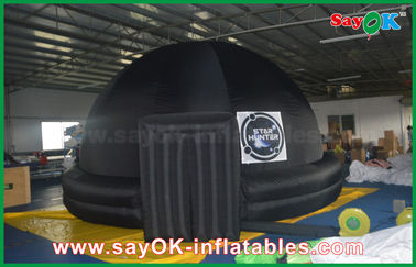 8m Oxford vải inflatable chiếu lều mái vòm với máy chiếu chuyên nghiệp