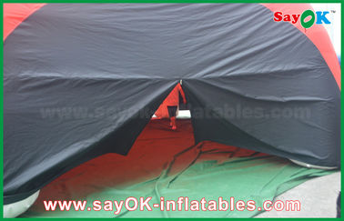 Lều không khí Cắm trại DIA 10m In ngoài trời Lều nhện bơm hơi với bốn bức tường bên In sẵn