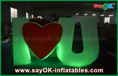 Đề xuất Led Inflatable chiếu sáng thư TÌNH YÊU Đảng trang trí với 16 màu sắc khác nhau