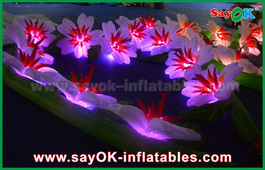 Bền Inflatable LED ánh sáng hoa Chain cho Wedding Party Stage trang trí
