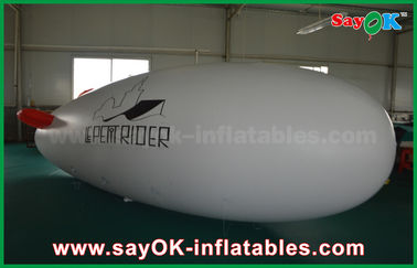 0.2mm PVC biểu tượng tùy chỉnh inflatable helium bóng 5m helium Zeppelin máy bay không khí