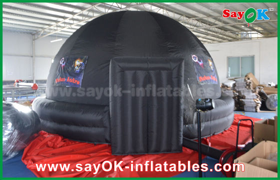 Tùy chỉnh di động Inflatable Mobile Planetarium Dome Tent an toàn với in