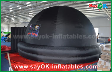 5 m Oxford Vải Kỹ Thuật Số Xách Tay Inflatable Planetarium Dome Lều Cho Chiếu