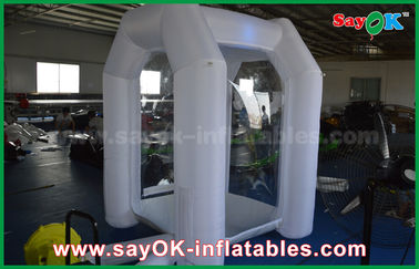 1.5 * 1.5 * 2.5 m Trắng Tuỳ Inflatable Sản Phẩm Tùy Chỉnh Inflatable Hộp Lều