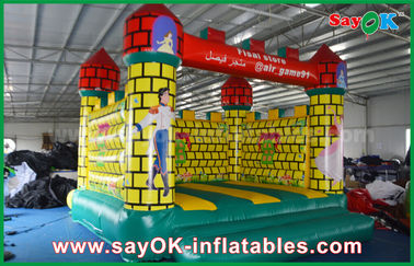 Bền 0.45 mét PVC Inflatable Nhảy Lâu Đài Bouncer Trampoline Bảng Bounding