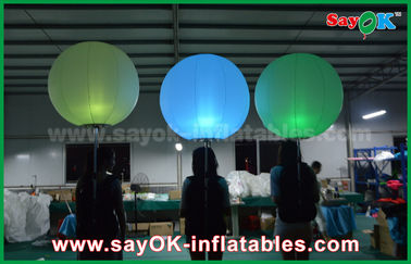 1 m DIA Inflatable chiếu sáng trang trí bóng với màu thay đổi LED Light