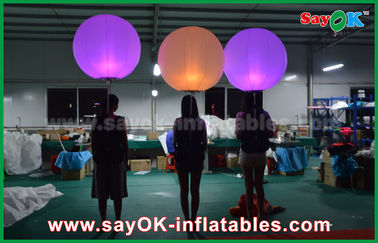1 m DIA Inflatable chiếu sáng trang trí bóng với màu thay đổi LED Light