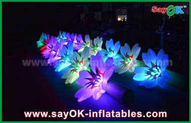 Đám cưới lãng mạn Inflatable Led Flower Chain, Trang trí Inflatable ngoài trời