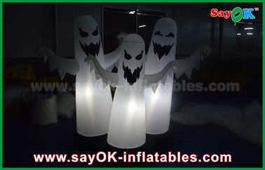 1.5 m OXford Vải Halloween 3 Ma Inflatable Chiếu Sáng Trang Trí Không Thấm Nước