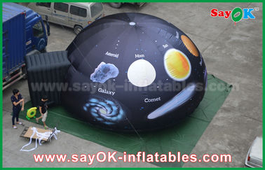 Khổng lồ oxford vải inflatable Planetarium mái vòm chiếu lều RoHS phê duyệt