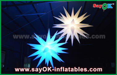 Khổng lồ 1.5m dẫn sao bóng inflatable trang trí ánh sáng cho quán rượu / bar