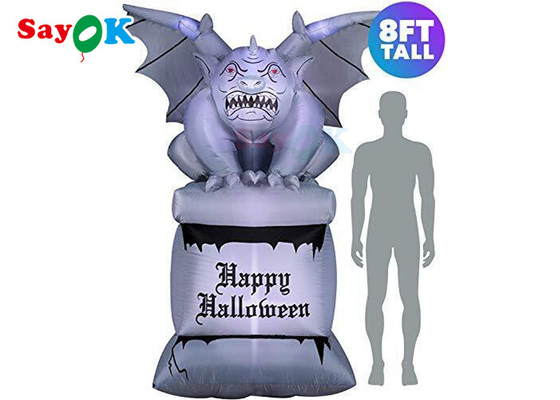4m Inflatable Gargoyle Trang trí sân trong Halloween vui nhộn