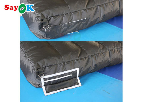 Trại đường hầm bơm hơi màu đen đa chức năng cho các hoạt động triển lãm