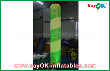 Tùy chỉnh dẫn ánh sáng inflatable trụ cột, ngoài trời inflatable trang trí với 600d PVC / nylon
