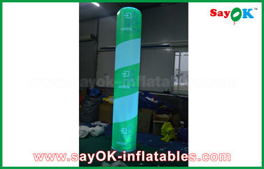 Tùy chỉnh dẫn ánh sáng inflatable trụ cột, ngoài trời inflatable trang trí với 600d PVC / nylon