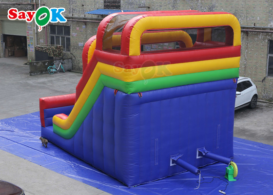Outdoor Inflatable Slide PVC đơn giản Inflatable Bouncer Slide Blow Up Double Dry Slide Inflatable Slide Cho Trẻ em