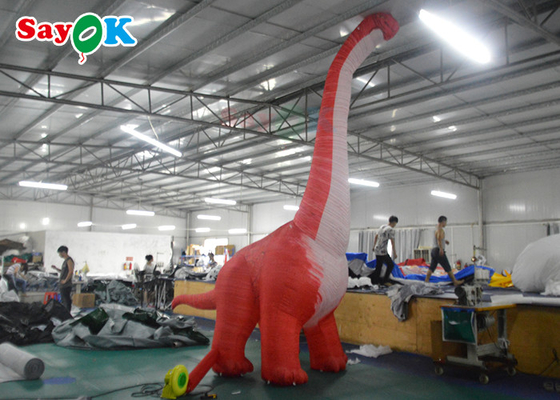 Kích thước tùy chỉnh Nhân vật hoạt hình thương mại bơm lên Mô hình bơm lên Động vật hoạt hình khủng long cho trẻ em