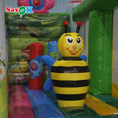 Insect Paradise Inflatable Bounce Slide Combo Lâu đài nhảy cho Công viên giải trí