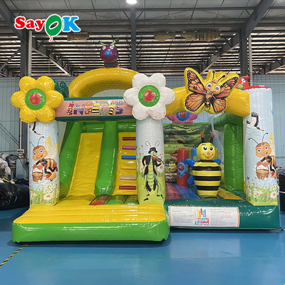 Insect Paradise Inflatable Bounce Slide Combo Lâu đài nhảy cho Công viên giải trí