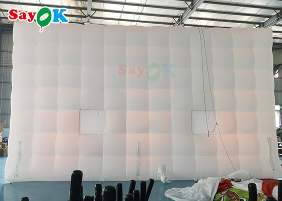 Lều bơm cắm trại 8x8x5m Lều vườn bơm bơm Led ngoài trời