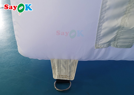 Lều bơm cắm trại 8x8x5m Lều vườn bơm bơm Led ngoài trời