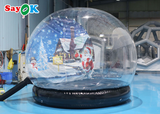 Giant Ball Inflatable Trang trí Giáng sinh Vải Oxford cho Công viên Sân sau