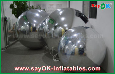 0.6mm PVC Inflatable gương bóng bạc Balloon trang trí Air Tight Seal Phong cách