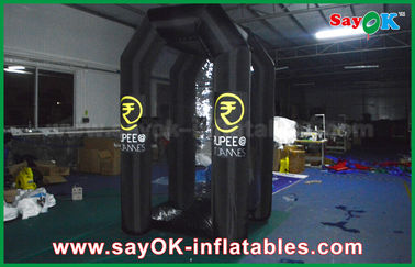 Đen Oxford Tuỳ Inflatable Sản phẩm Inflatable tiền Booth Đối với khuyến mãi, 1.5mLX2mWX 2.5mL