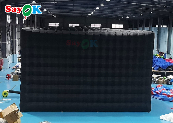 Lều cube thổi phồng Lều khí thổi phồng linh hoạt với đèn LED Blow Up Tent