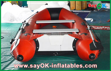 0.9mm PVC thuyền bơm hơi sàn hợp kim nhôm 4-6 người chèo thuyền kayak