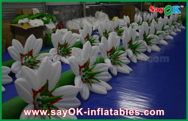 Lớn Inflatable chiếu sáng trang trí Inflatable hoa cưới chuỗi với ánh sáng LED cho trang trí
