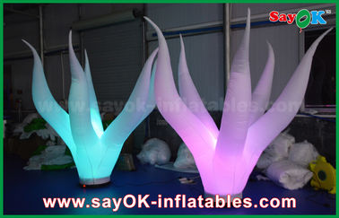 1.5m cao nylon vải inflatable chiếu sáng san hô nước nhà máy để trang trí sân khấu