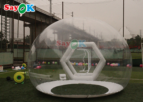 3,5m / 4m Quảng cáo dành cho trẻ em Bữa tiệc trong suốt Mái vòm bong bóng Lều bong bóng bơm hơi Nhà bóng bay