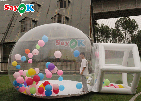 Bong bóng trẻ em Bouncy Inflatable Air Tent Balloon Clear Domes Tent