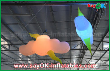Trang trí sân khấu Tuỳ Inflatable Sản phẩm Mây với Blower / LED Light