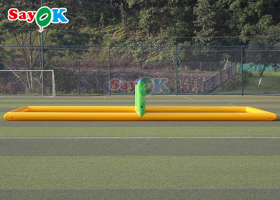 Bể bơi bóng chuyền bơm lên không khí 0.9mm PVC Bể bơi bóng chuyền nước thổi lên đồ chơi nước cho các trò chơi nước thể thao