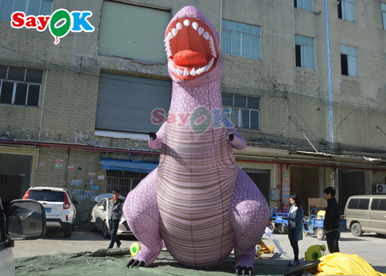 Động vật khủng long Giáng sinh bơm lớn 5m Động vật khủng long Tyrannosaurus Rex bơm đầy đủ in