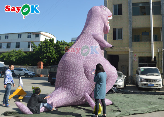 Động vật khủng long Giáng sinh bơm lớn 5m Động vật khủng long Tyrannosaurus Rex bơm đầy đủ in