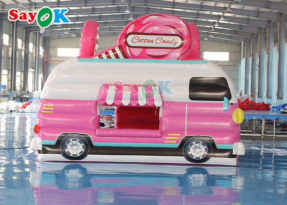 Tiệm bơm theo yêu cầu Thương mại Lễ hội Carnival Popcorn Store Quảng cáo Bùm bơm bán