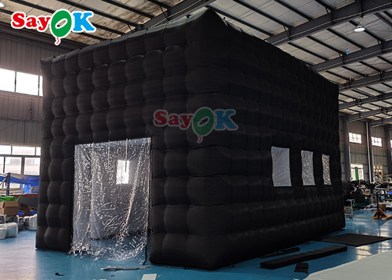 LED Disco Night Club Tiệm tiệc Tiệm bơm tùy chỉnh Tiệm bơm Tiệm đêm bơm cho các sự kiện Người lớn Đen Cube House