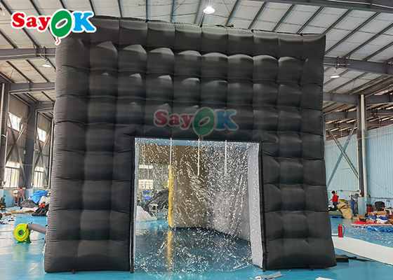 LED Disco Night Club Tiệm tiệc Tiệm bơm tùy chỉnh Tiệm bơm Tiệm đêm bơm cho các sự kiện Người lớn Đen Cube House