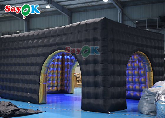 Quảng cáo Câu lạc bộ đêm Lều cube bơm lên Lều khí bơm lên