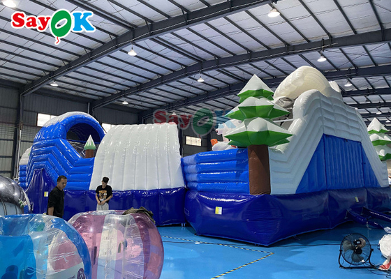 Inflatable Sea Snail Land Slide Công viên nước Bãi biển Giải trí thương mại Trò chơi dưới nước Bể bơi cho trẻ em