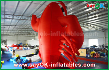 Nhân vật hoạt hình khổng lồ Inflatable Tôm hùm Crawfish Festival cho quảng cáo