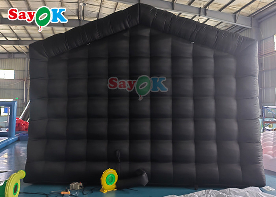 Custom Đen lớn 20ft Lều không khí bơm Đèn LED Party Đèn Đèn Ban đêm