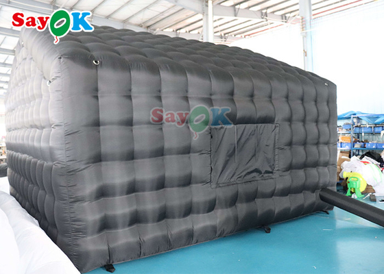Custom Đen lớn 20ft Lều không khí bơm Đèn LED Party Đèn Đèn Ban đêm