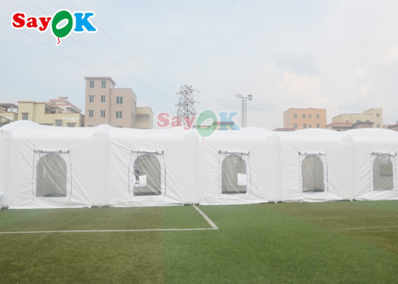 PVC chống thấm màu trắng đám cưới Lều không khí bơm lên Blow Up Marquee ngoài trời Lều bơm tốt nhất