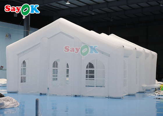 Custom Outdoor Inflatable Tent Party Night Club Structure Bar Tent Inflatable Màu trắng
