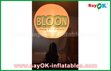 Oxford Vải Inflatable Chiếu Sáng Trang Trí Tripod Thường Vụ Balloon Với In